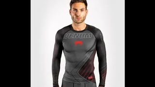 Рашгард Venum Contender 5.0 black/red