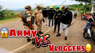 😭 Big Problem | 😱 ARMY VS VLOGGERS 😞 | Kutty NEPAL RIDE | Tamil | Motovlog | Vasanth Rascal 🔥 | VR💥