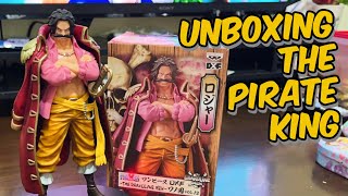 Unboxing the PIRATE KING | Banpresto One Piece DXF The Grandline Men Vol.12 GOL D. ROGER