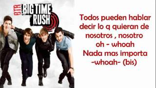 Big Time Rush   Nothin Even Matters en español