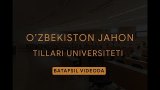 Jahon Tillari Universiteti  Uzbekistan State World Languages University 2020