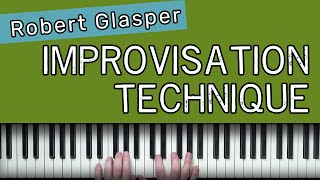 Learn This Hip Improvisation Technique (Robert Glasper Style)