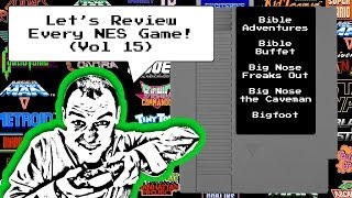 NES AtoZ 15 | Bible Adventures, Bible Buffet, Big Nose the Caveman, Bigfoot