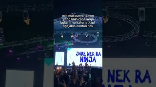 Ndx aka ketika sudah tampil bikin semua heboh giveaway #shorts #shortsvideo #viral