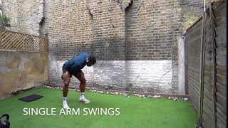 KB SINGLE ARM SWINGS