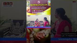 SOWMYA NAG-PROPRIETOR|SOWMAGALYA MATRIMONY|VISHWABRAMIN|ECIL|HYDERABAD|RBM CREATIVES MEDIA