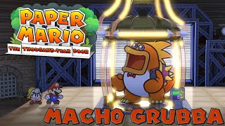 Paper Mario: The Thousand-Year Door - Macho Grubba Boss Fight - 100% Walkthrough & Collectibles