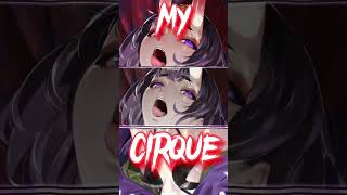 Nightcore - Cirque - (FEMALE VERSION) (Coreline)/Sped Up #shorts