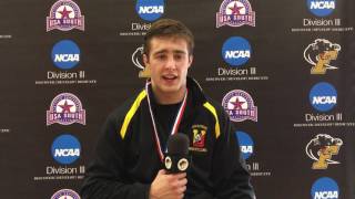 2017 NCAA Div. III Wrestling East Regional 157-lb champ Derek Arnold, Ursinus