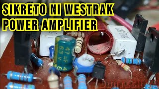 WESTRAK POWER AMPLIFIER DRIVER BOARD UPDATE ang sikreto