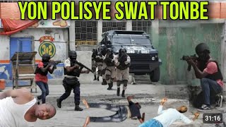 leta ayisyen fè gwo kou | yon polisye SWAT tonbe | dosye eleksyon nan Etazini