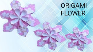 Origami Flower: Origami Flower of Love and Care!🌸#viral #viralvideo