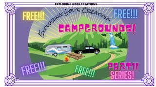 campground review video of 2 FREE campgrounds in Missouri. Part 1 of a FREE mini series