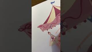 I HATE acrylics but found myself loving this process. Do you use acrylics?