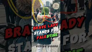 An Iron Lady: Protesting Against War and Oppression #shorts #palestine #gaza #trending #lebanon