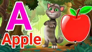 Phonics Song with TWO Words - A For Apple - ABC Alphabet Songs with Sounds for Children