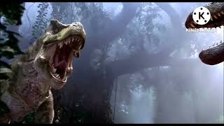 Bull T-rex vs Young Spinosaurus with Planet Dinosaur SFX