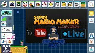 MARIO MAKER CRIANDO FASES #supermariomakerworldengine !