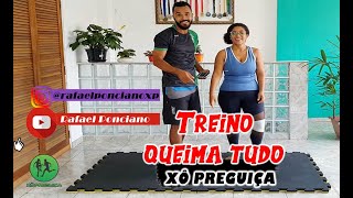 Treino Hiit queima tudo| XÔ PREGUIÇA