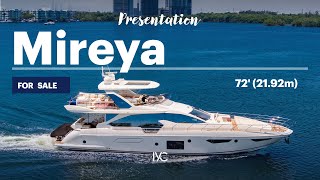 MIREYA I 72' (22m) yacht excellence by Azimut available in Florida I For sale with IYC