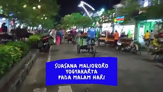 Suasana Malioboro Malam Hari