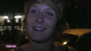 cspv.hu: short interview with a girl from Holland @ Sziget 2009