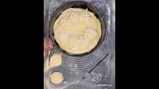 Интересно оформяне пита 164 (shape your bread beautiful) #cooking #bread #dough #хляб #пекарь #тесто