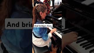 Beautiful Lady Plays the song Bridges by Dianne Reeves