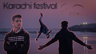 #flips #karachi #waqasnrk Karachi do Dariya festival | best flips parkour |