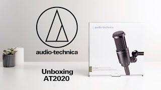 Unboxing the AT2020 Microphone