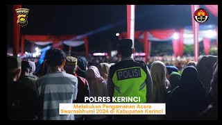 POLRES KERINCI AMANKAN KENDURI ADAT SWARNA BHUMI 2024