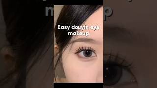 Easy & Simple Tutorial to achieve Douyin Big Eyes 🌷 #folklore #beauty #youtubeshorts