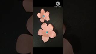 Easy Paper Flowers 🌺#short #viral #trending #youtube #shorts #papercraft #diy