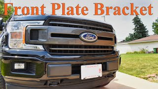 Ford F-150 (2014+) - Install Front License Plate Bracket