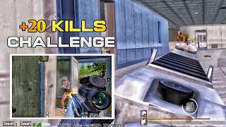 20 KILLS CHALLENGE | SOLO vs SQUAD | 40 FPS FASTEST PLAYER | 5 FINGER HANDCAM GAMEPLAY| BGMI