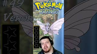 49 Venomoth Pokémon Ratings #Shorts