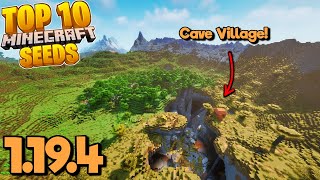 Top 5 AWESOME VILLAGE SEEDS for Minecraft 1.19.4! (Best Minecraft Wild Update Seeds Java & Bedrock)