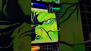 Hulk #avengers #hulk #painting #art #artwork #drawing #pastelart #shorts #trending #viralvideo