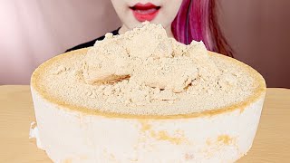 ASMR *쫀득쫀득 인절미, 인절미 크림치즈 케이크 먹방 INJEOLMI TTEOK CREAM CHEESE CAKE MUKBANG eating sounds