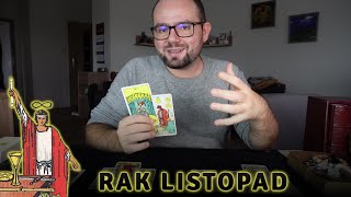 Rak Tarot Listopad 2024 ♋️ Horoskop Tarota dla Raków #rak