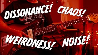 Dissonance! Weirdness! - how to find the right wrong notes