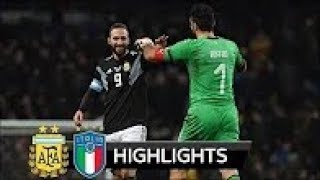 Argentina vs Italy 2-0 All Goals & Extended Highlights Friendly 23/03/2018