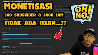 SIMAK DULU SEBELUM NGEYOUTUBE! Syarat Monetisasi 500 Subscriber Dan Bisa Dapat Penghasilan Instan!