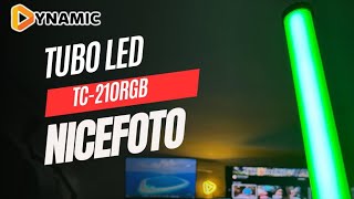 Ponemos a prueba el Tubo Led Nicefoto TC-210 en Dynamic