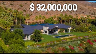 Touring a $32,000,000 Zero Carbon Malibu Modern Mansion #luxuryhouse #realestate