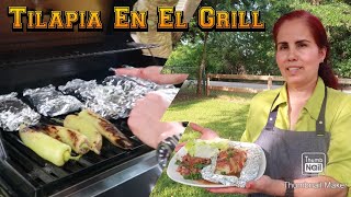 Tilapia En El Grill 🔥