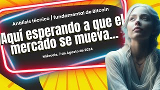 Atento a movimiento a la baja - Análisis técnico y fundamental Bitcoin - 7 de agosto