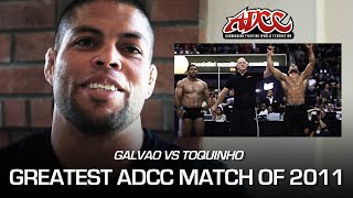 GREATEST ADCC MATCH OF 2011: Andre Galvao Looks Back on His Match vs Rousimar "Toquinho" Palhares