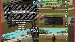 SA-MP ANDROID MOD MENU MULTI HACK TOOL | CHENH4X-STEALTH | DEVELOPER CHEN