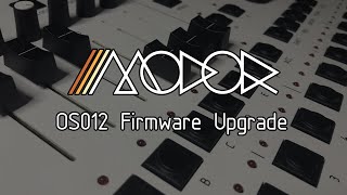 DR2 OS12 Firmware Upgrade - 1min overview